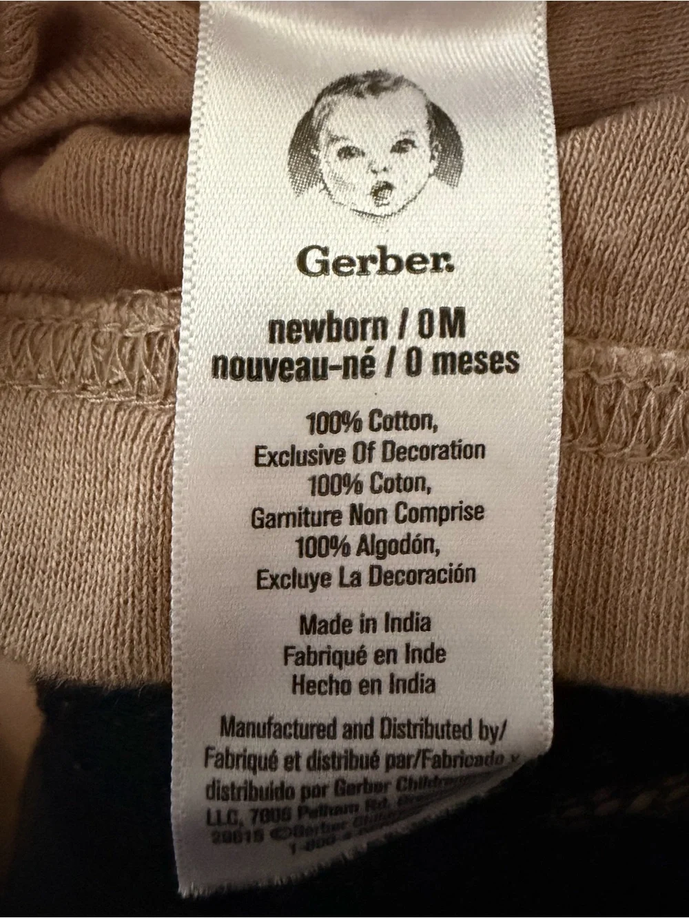 Gerber Baby Hat & Accessory Set - Cream, Beige & Brown